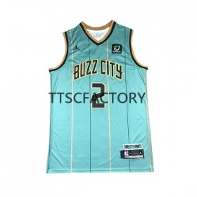 Dres Charlotte Hornets James Bouknight 2 Jordan 2022-23 City Edition Green Swingman - Muške